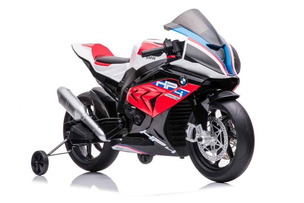 Elektro Kinder Motorrad BMW HP4 Race JT5001 Rot