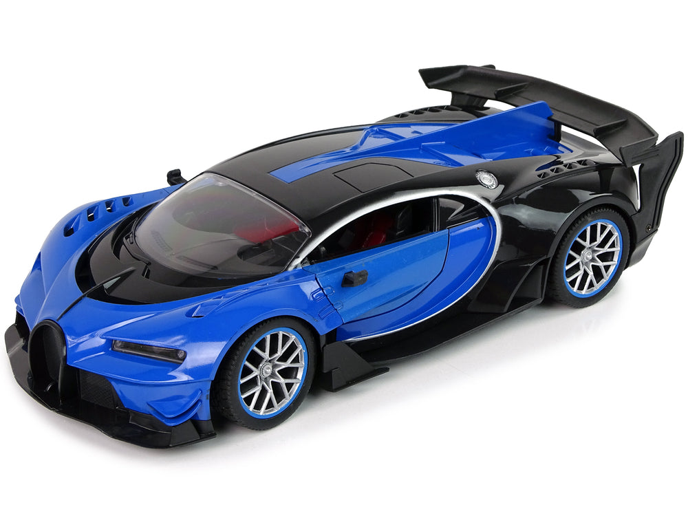 Ferngesteuerter Sportwagen LED-Frontleuchten + R/C-Fernsteuerung
