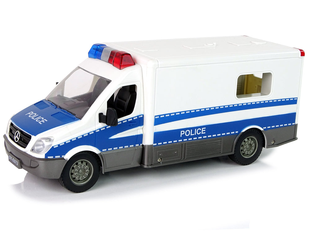 Ferngesteuerte Polizei Mercedes Sprinter Policeman Blau