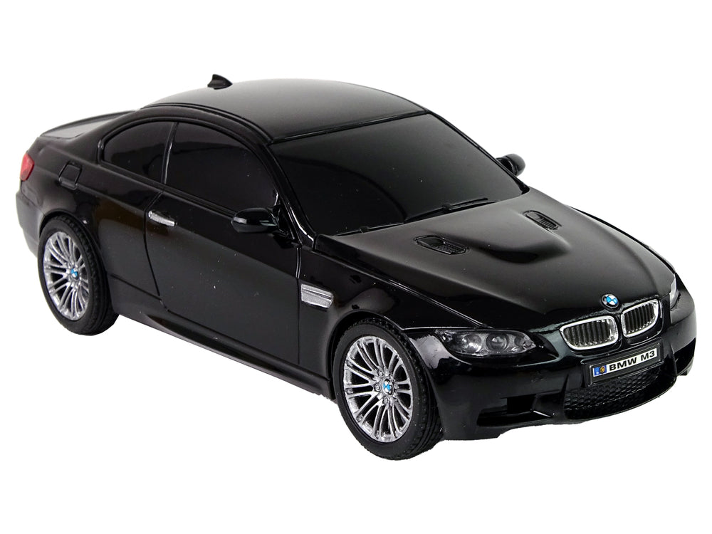 Auto R/C BMW M3 Schwarz Fernbedienung, Lichter