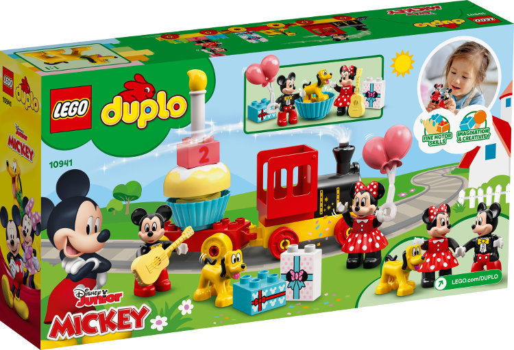 LEGO DUPLO Steine MICKEY UND MINNIE Maus Geburtstagszug P4 10941