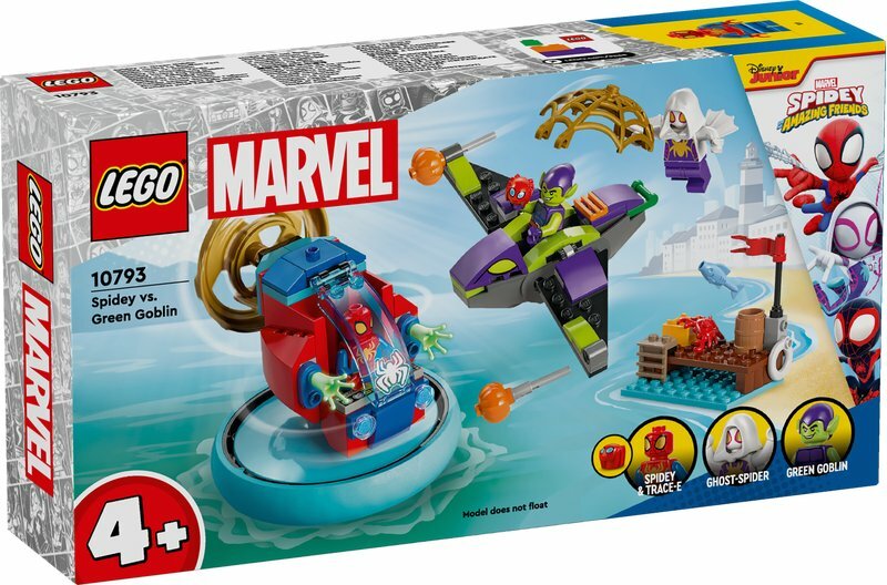 LEGO MARVEL Spidey vs. Green Goblin P4 10793 bricks