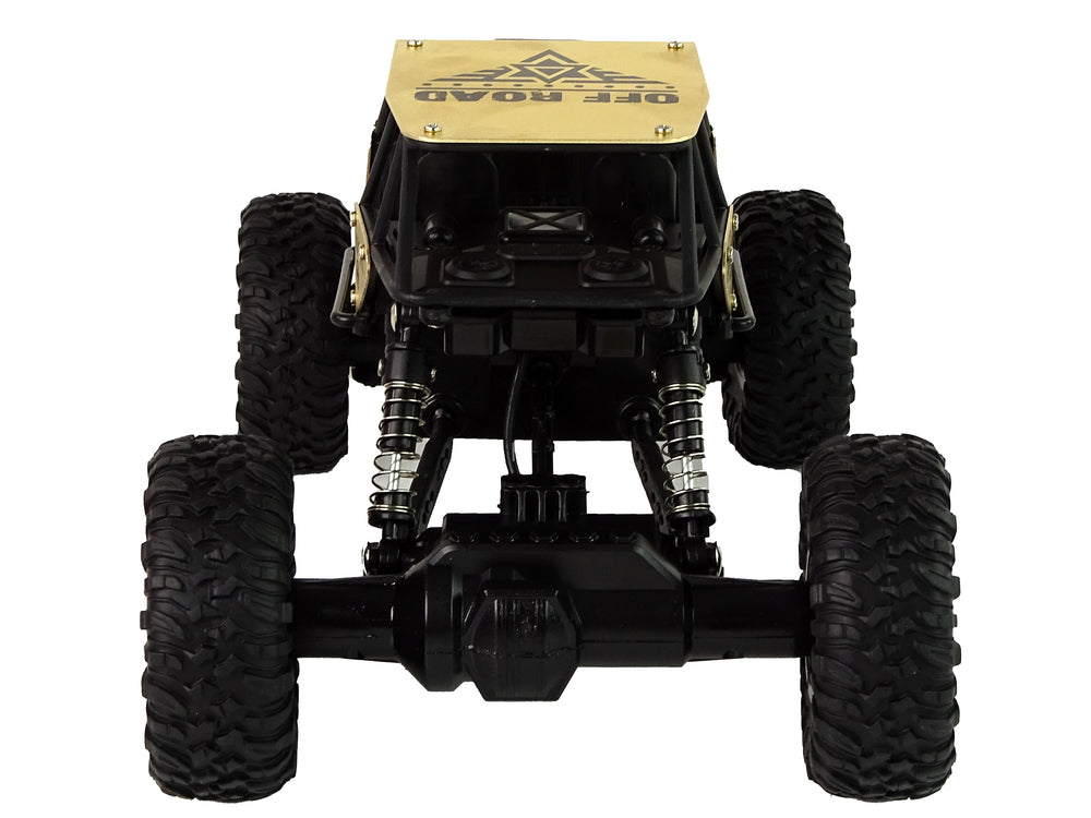 Auto RC High Wheels 1:18 Kunststoff Schwarz Gold