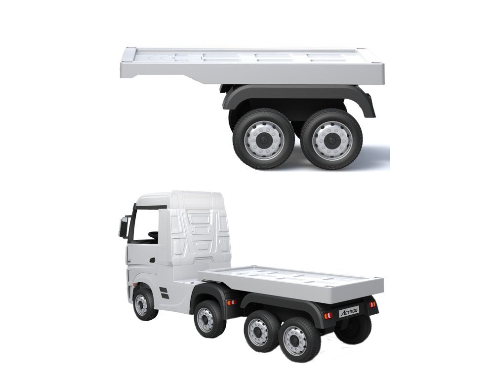Mercedes Actros HL358 battery trailer white