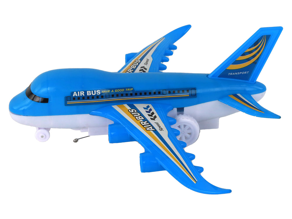 Ferngesteuertes Flugzeug R/C Lichter Blau DIY