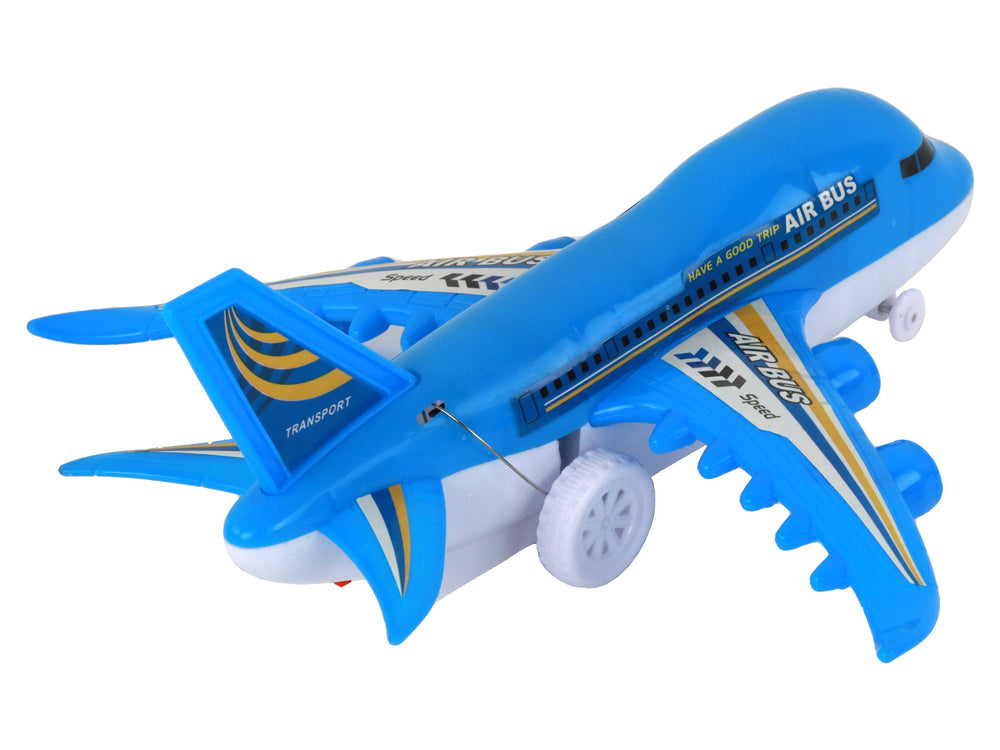 Ferngesteuertes Flugzeug R/C Lichter Blau DIY
