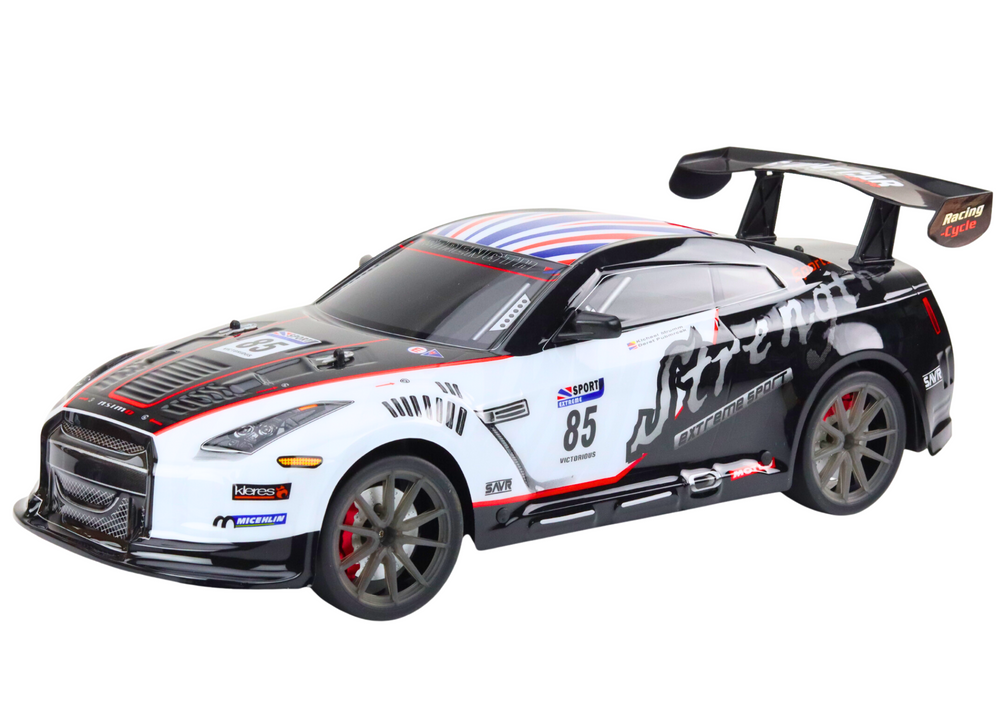 Großer ferngesteuerter RC-Sportwagen 1:8 mit Lichtgeräuschen