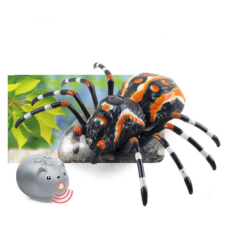 Ferngesteuerte Spinnen-Vogelspinne Infrarot Schwarz R/C ST