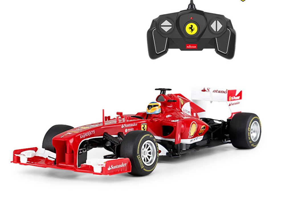 RC Auto 1:18 Rastar Ferrari F1 Bolid Rot