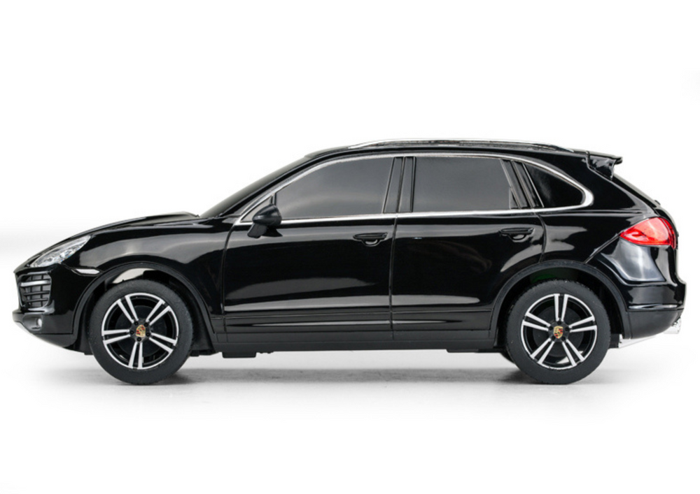 RC Auto 1:24 Rastar Porsche Cayenne Turbo Schwarz