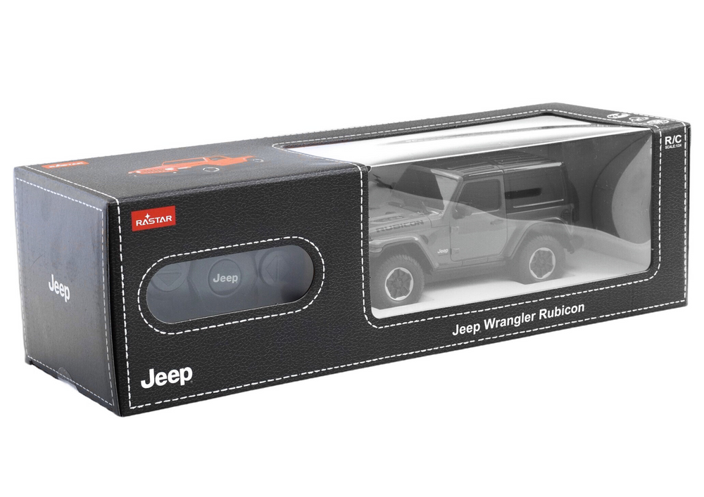 Auto R/C 1:24 Ferngesteuerter JEEP Wrangler JL Rubicon Schwarz