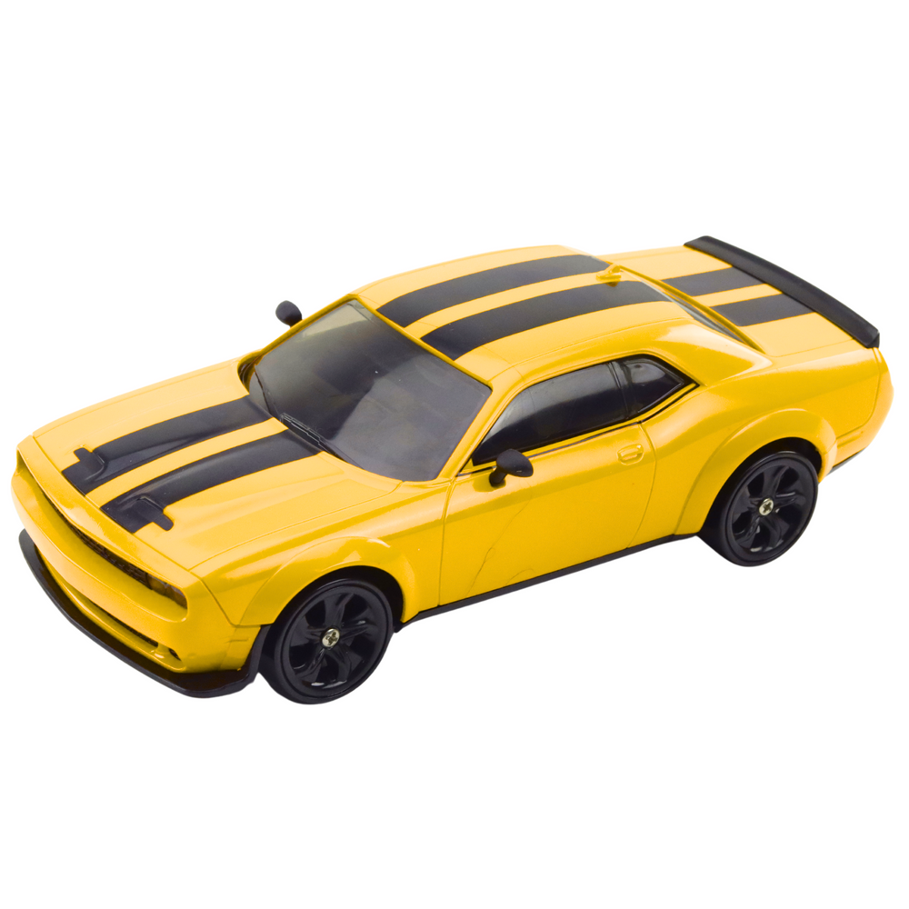 Sport-Drift-Auto, austauschbare Räder, ferngesteuerter RC-Allradantrieb, gelb, Sport