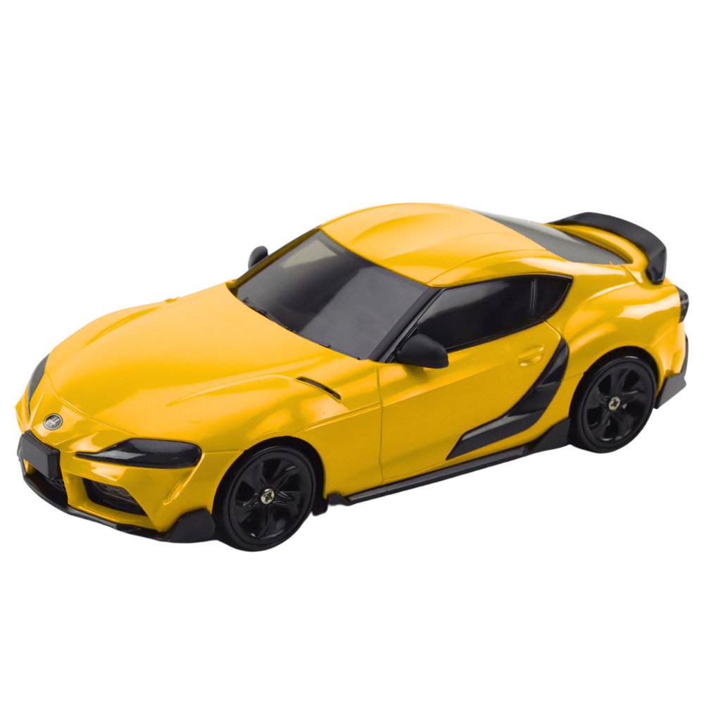 Sport-Drift-Auto mit austauschbaren Rädern, ferngesteuertem RC-Allradantrieb, gelb