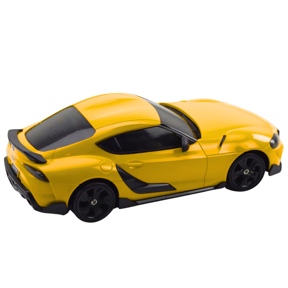 Sport-Drift-Auto mit austauschbaren Rädern, ferngesteuertem RC-Allradantrieb, gelb