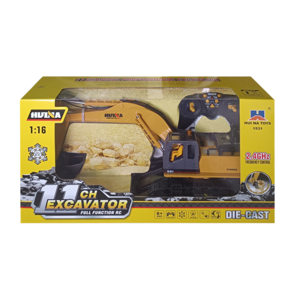 Raupenbagger Rotary Cabin Ferngesteuerter RC Huina 1:16
