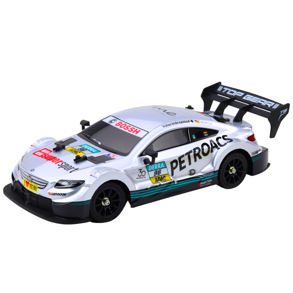 Drift Car Racing RC Silber 30km/h 1:16
