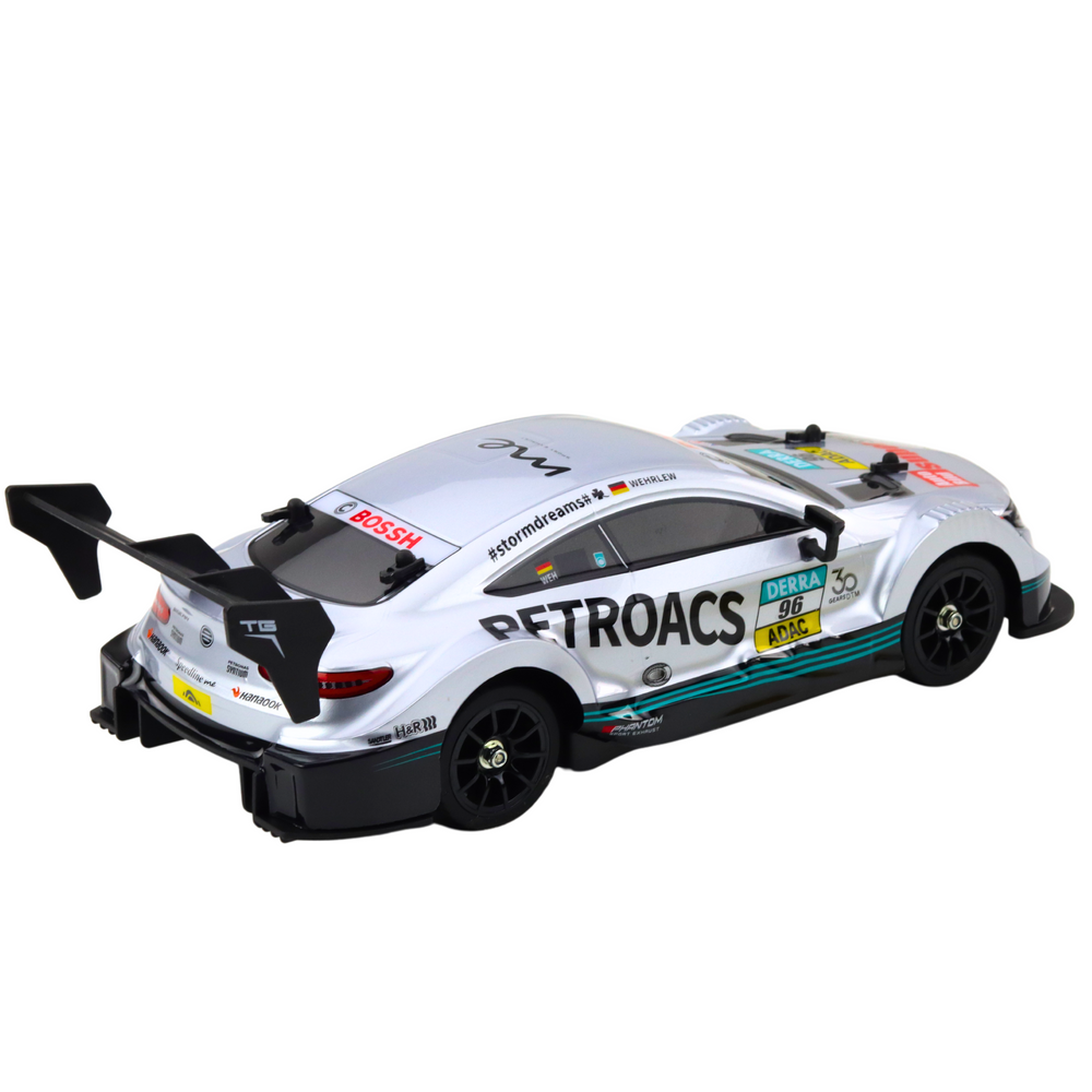 Drift Car Racing RC Silber 30km/h 1:16