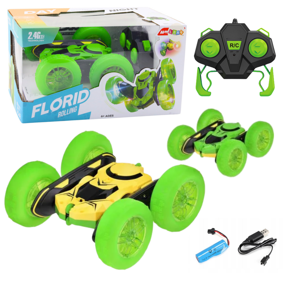 Stunt Car Ferngesteuertes RC Auto 360° Grün