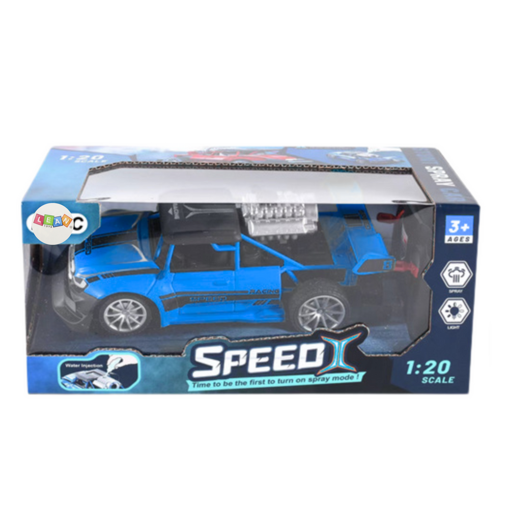 RC-Ferngesteuertes Auto 1:20 mit rauchigem Blaueffekt