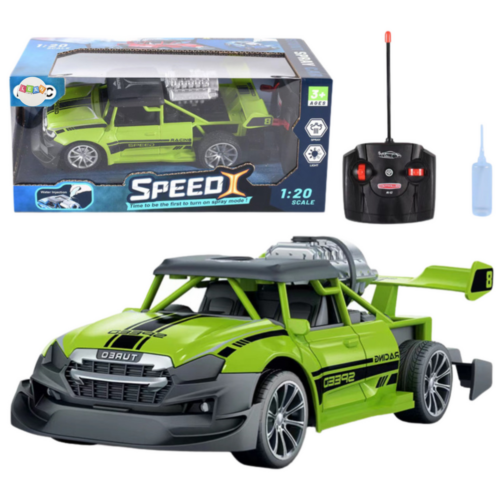 RC-Ferngesteuertes Auto 1:20 mit rauchigem Grüneffekt