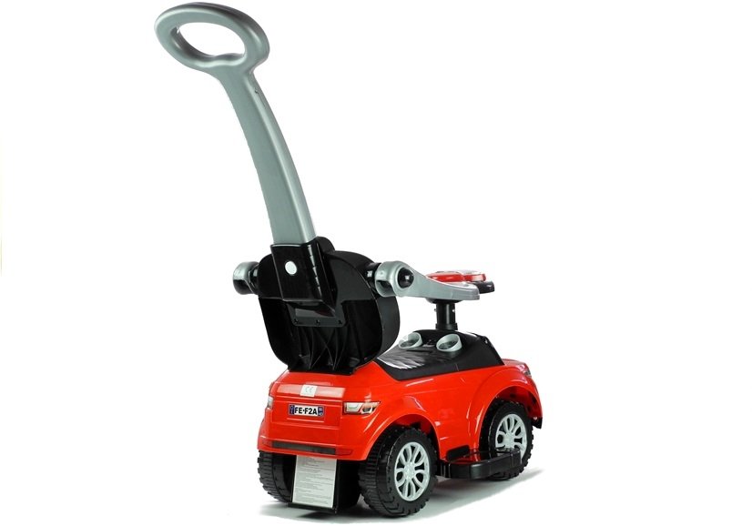 Ride-on Car with Push Bar 614W Red Sport Car Auto