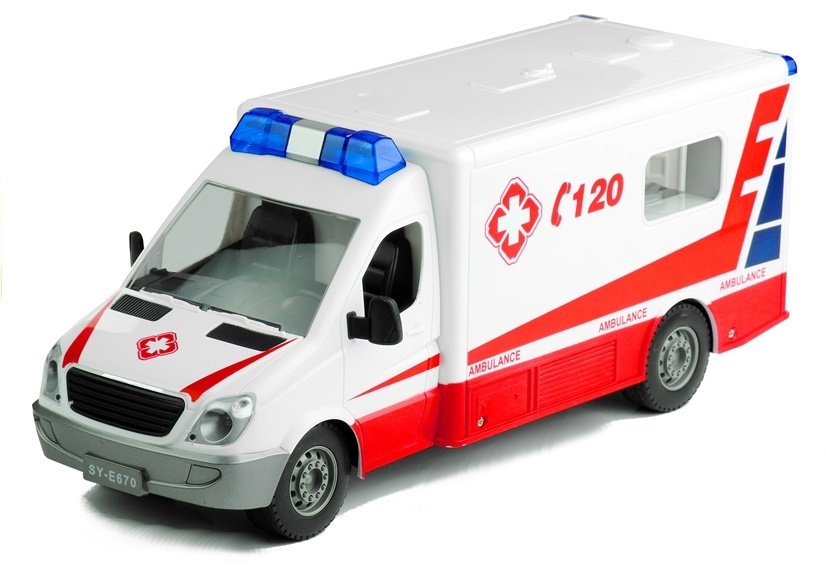 Krankenwagen 1:18 Fernbedienung 2.4GHz Fahrzeug Spielzeug für Kinder