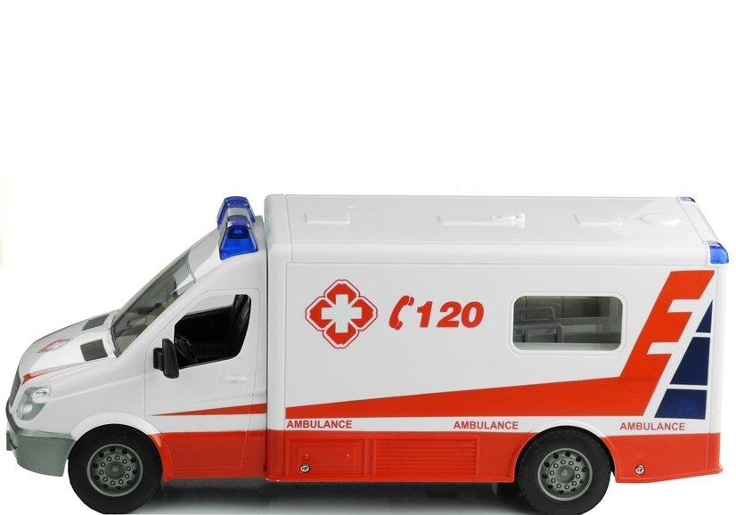 Krankenwagen 1:18 Fernbedienung 2.4GHz Fahrzeug Spielzeug für Kinder