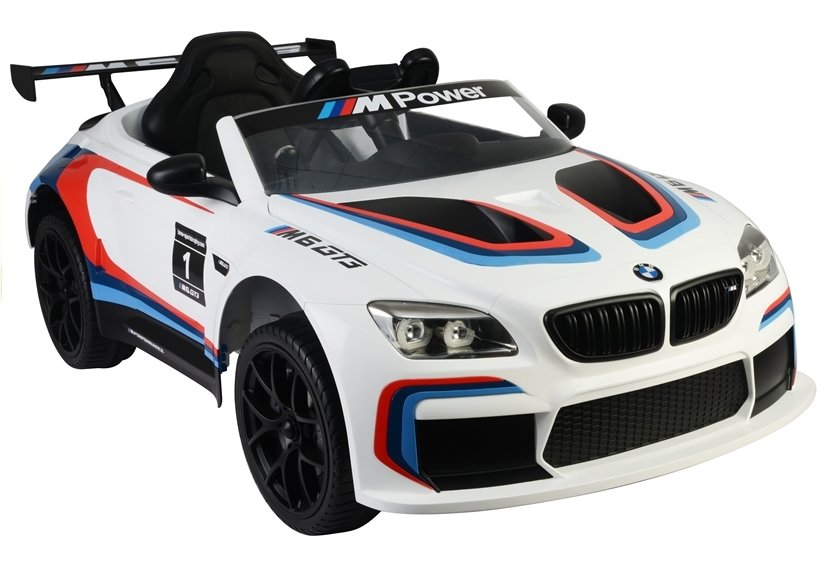 Elektro Kindermotorrad BMW M6 GT3 Weiß