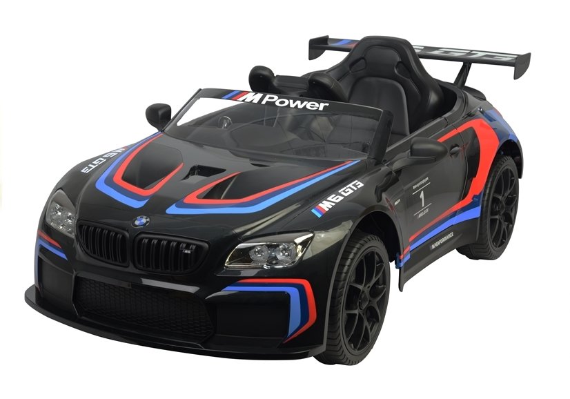 Kinderfahrzeug BMW M6 GT3 Schwarz Elektroauto Fahrzeug