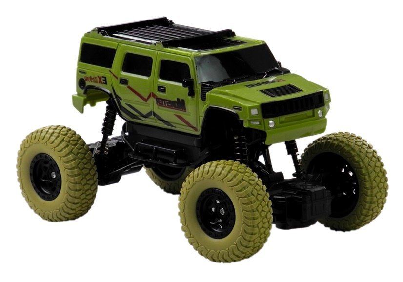 ferngesteuertes Auto Jeep R/C 1:18 Grün Auto