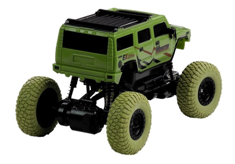 ferngesteuertes Auto Jeep R/C 1:18 Grün Auto