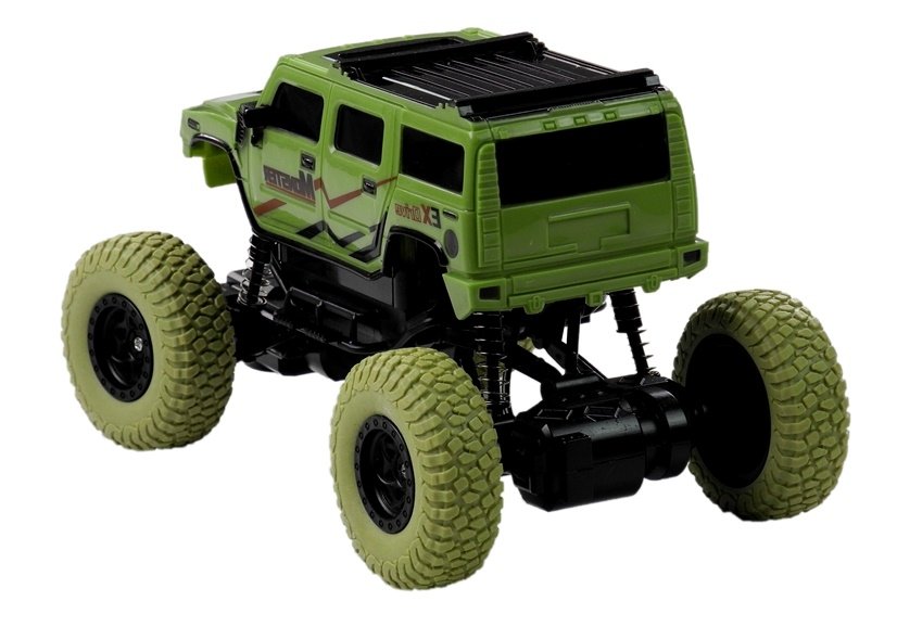ferngesteuertes Auto Jeep R/C 1:18 Grün Auto