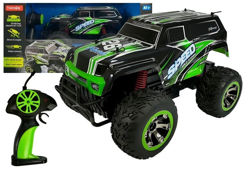 Jeep Auto 1:18 R/C Grün
