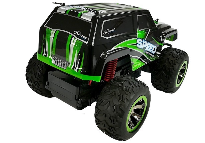 Jeep Auto 1:18 R/C Grün