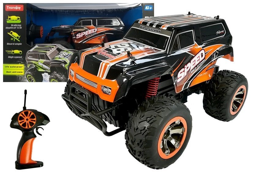 Offroad Jeep Auto 1:18 R / C Orange