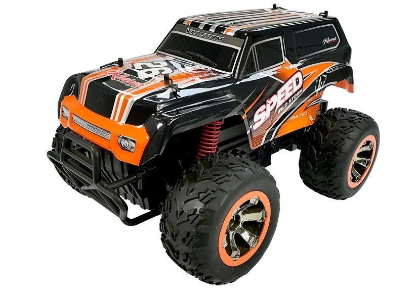 Offroad Jeep Auto 1:18 R / C Orange