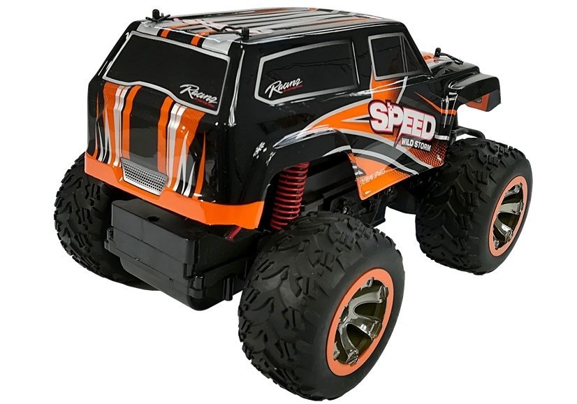Offroad Jeep Auto 1:18 R / C Orange