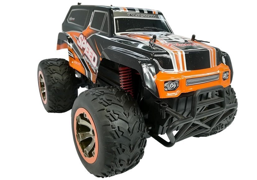 Offroad Jeep Auto 1:18 R / C Orange