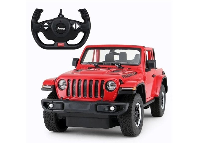 Ferngesteuerter Jeep Wrangler Rubicon 1:14 Rastar Rot