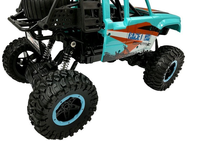Ferngesteuertes Auto Offroad R/C 1:14 Auto Blau