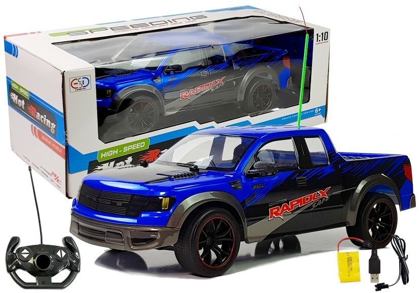 R / C Car Pick-Up 1:10 Blau
