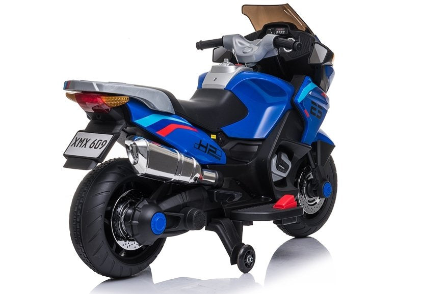 Elektro Kindermotorrad XMX609 Modell Blau 24V