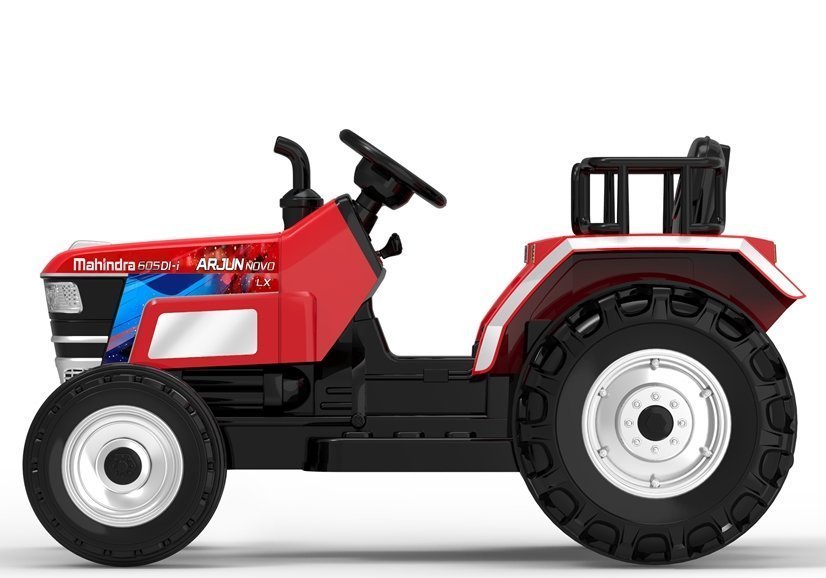 Elektrischer Aufsitztraktor mit 2,4-G-Fernbedienung Rot