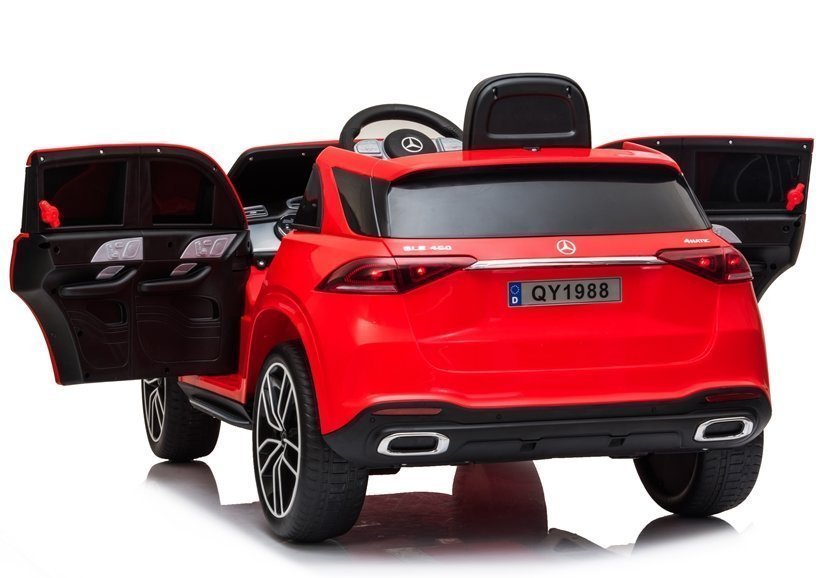Elektrische Fahrt auf dem Auto Mercedes GLE450 QY1988 Rot