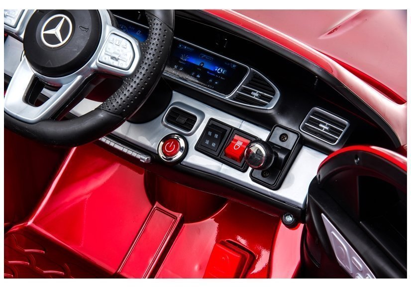 Elektrische Fahrt auf dem Auto Mercedes GLE450 QY1988 Rot