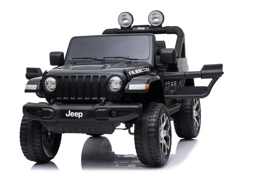 Kinderauto Jeep Wrangler Rubicon Schwarz