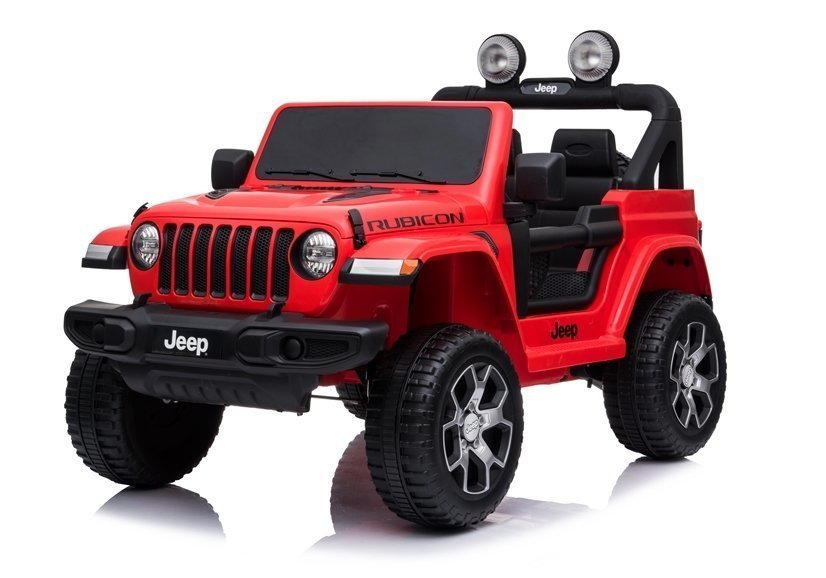Kinderauto Jeep Wrangler Rubicon Rot