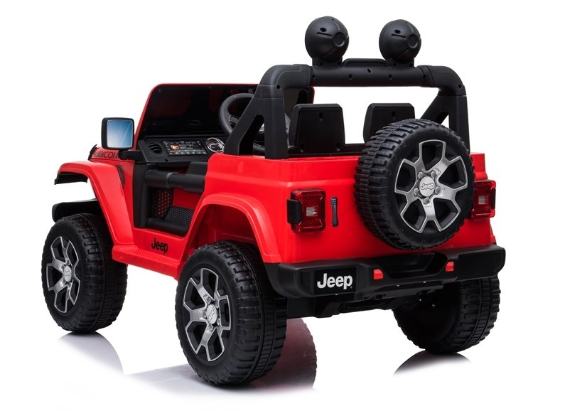 Kinderauto Jeep Wrangler Rubicon Rot