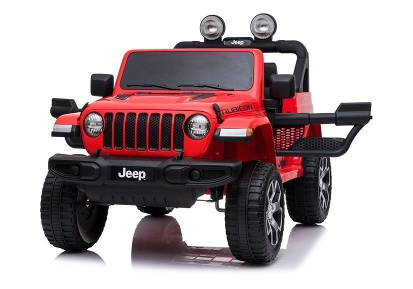 Kinderauto Jeep Wrangler Rubicon Rot