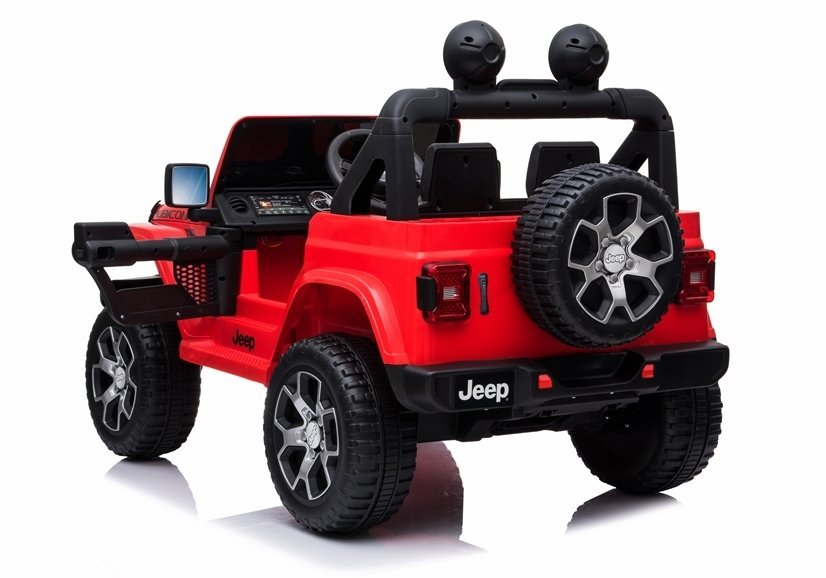 Kinderauto Jeep Wrangler Rubicon Rot